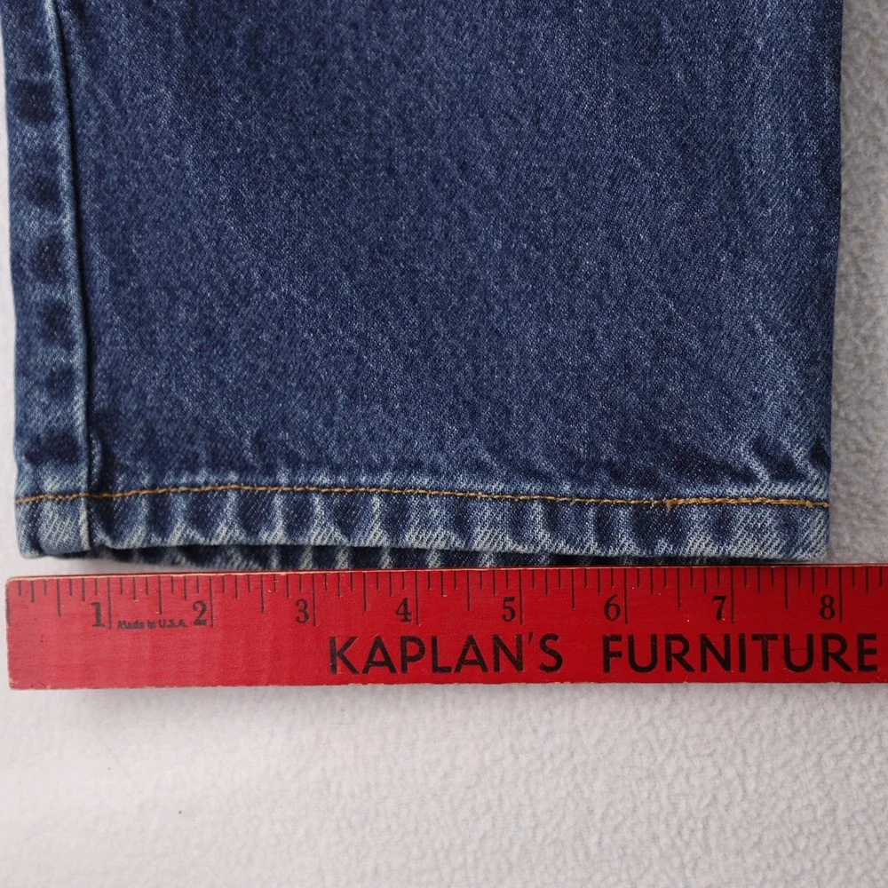 Levis 505 Regular Fit Jeans Mens 36x34 (35x33) Medium Wash Blue Straight Leg Y2K